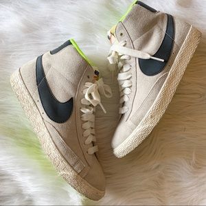 Nike Gray Suede High Tops